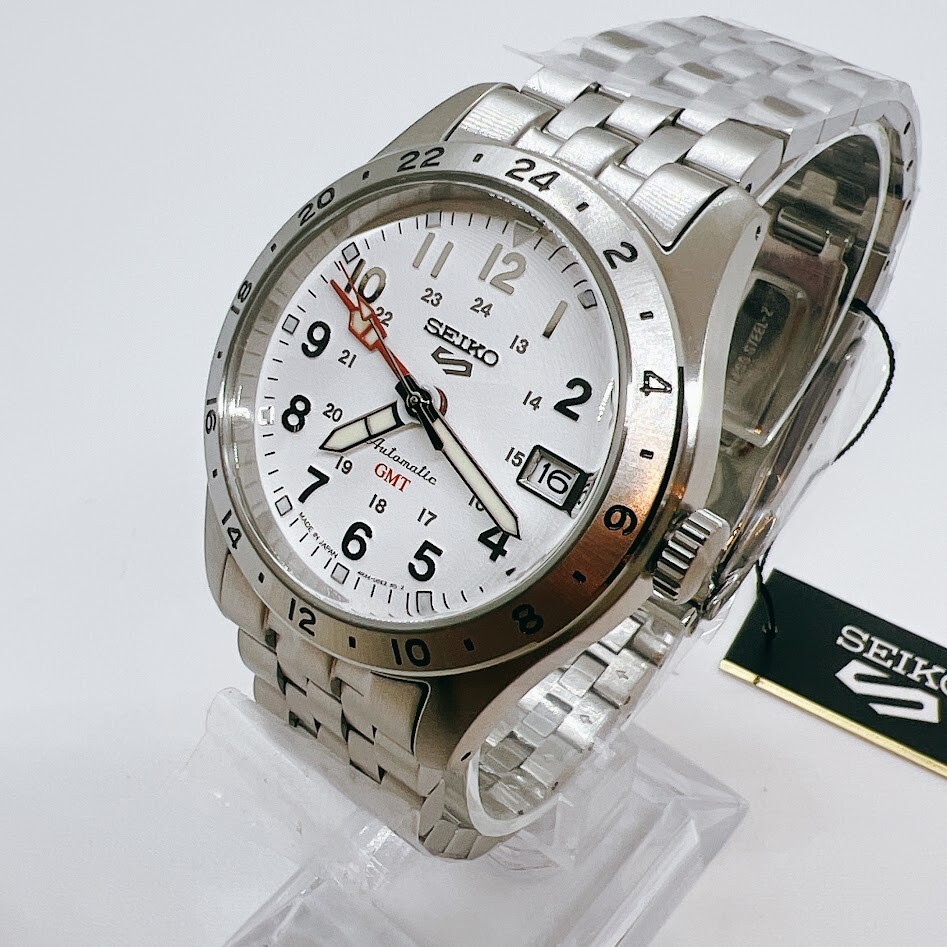 SEIKO SBSC009 5 SPORTS Field Sports GMT Automatic Watch SEIKO SBSC009 5 SPORTS Field Sports GMT Automatic Watch