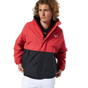 red sailing jacket