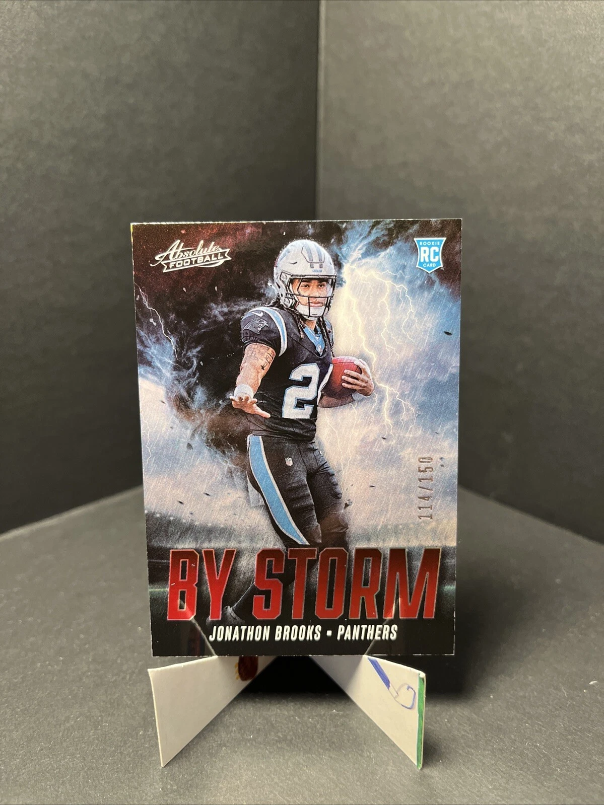 Jonathon Brooks Panini Absolute By Storm #BSJBS Red Spectrum