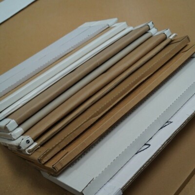 Karton leere Schraube für Stoff Aufbewahrung Rolle Organizer verschiedene Größen 10er/5er Pack