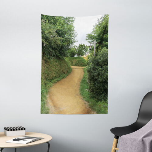 Hobbits Tapestry Elf Path in Woods Print Wall Hanging Decor - Picture 1 of 3
