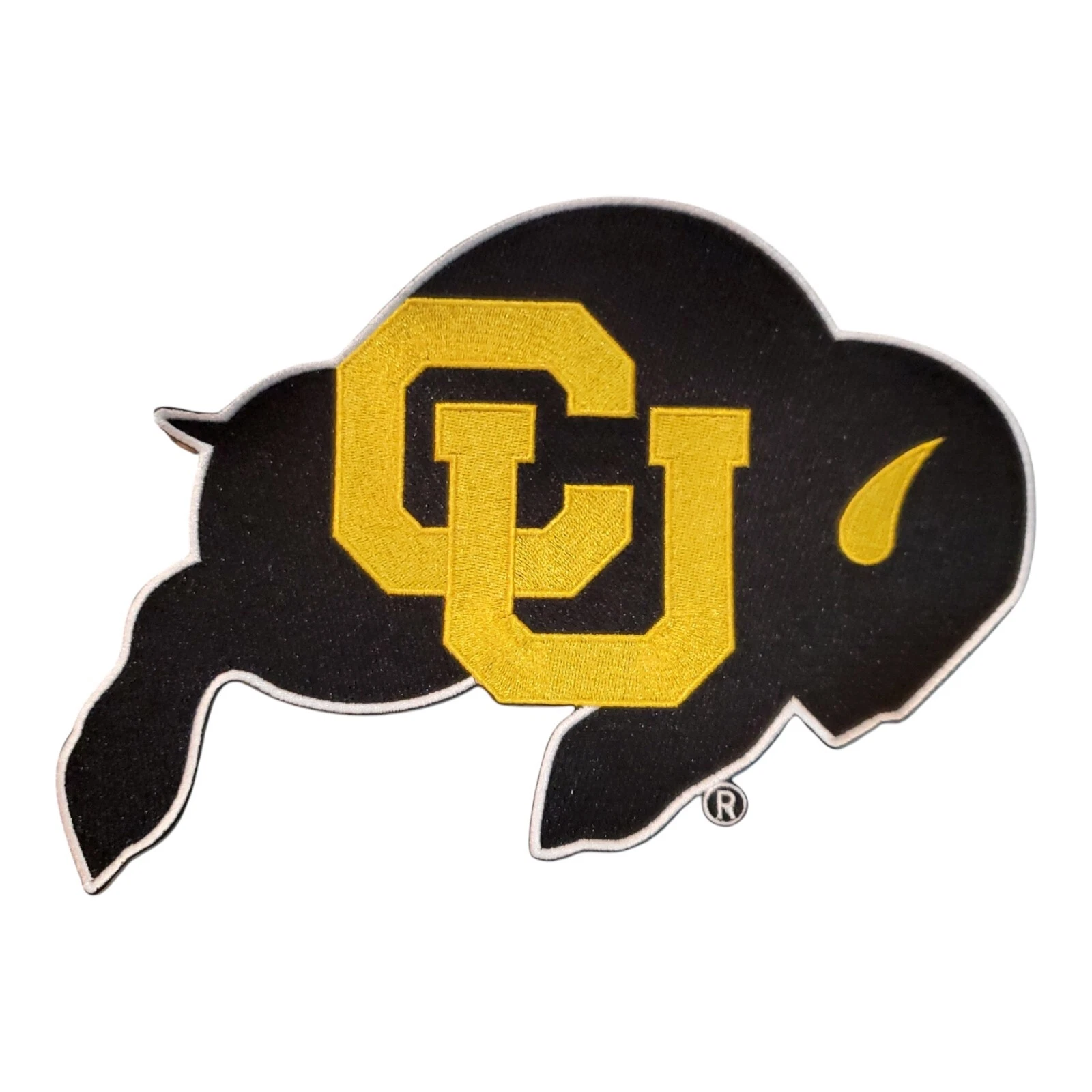 Colorado Buffaloes Extra Large Patch. Fully Embroidered. Iron On Backing 9"X6"