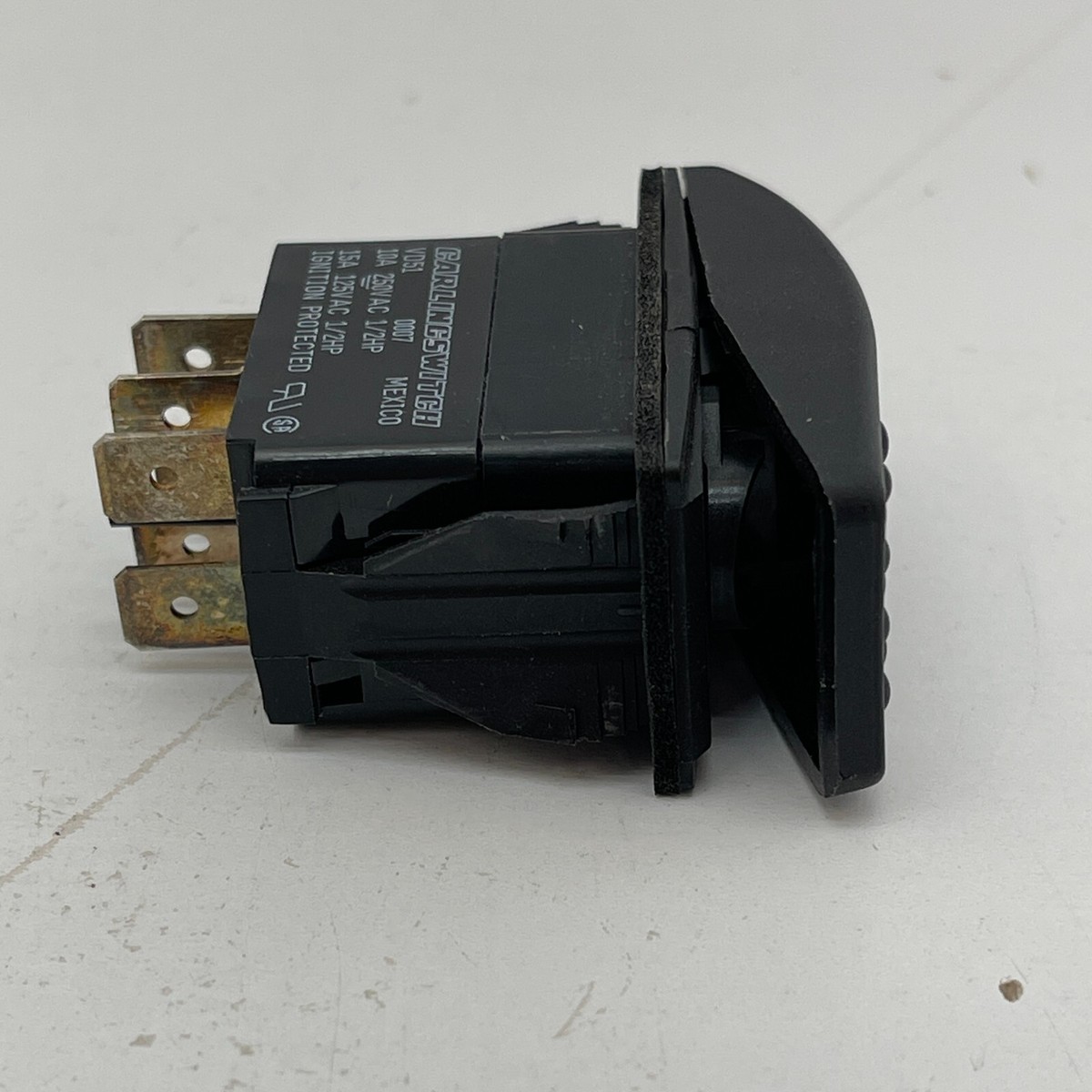 EK204-73 CARLING, Interruttore A Levetta, On-Off, DPST, Non Illuminato