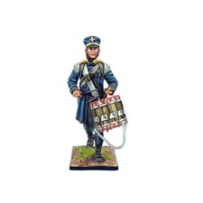 NAP0586 Prussian 3rd Silesian Landwehr Drummer Advancing by First Legion