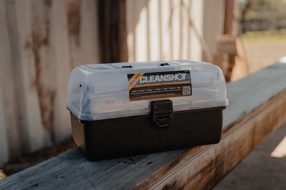 NEW Pro-Tactical CLEANSHOT Universal Gun Cleaning Kit - Rifle Pistol Shotgun Box - image 3 of 4