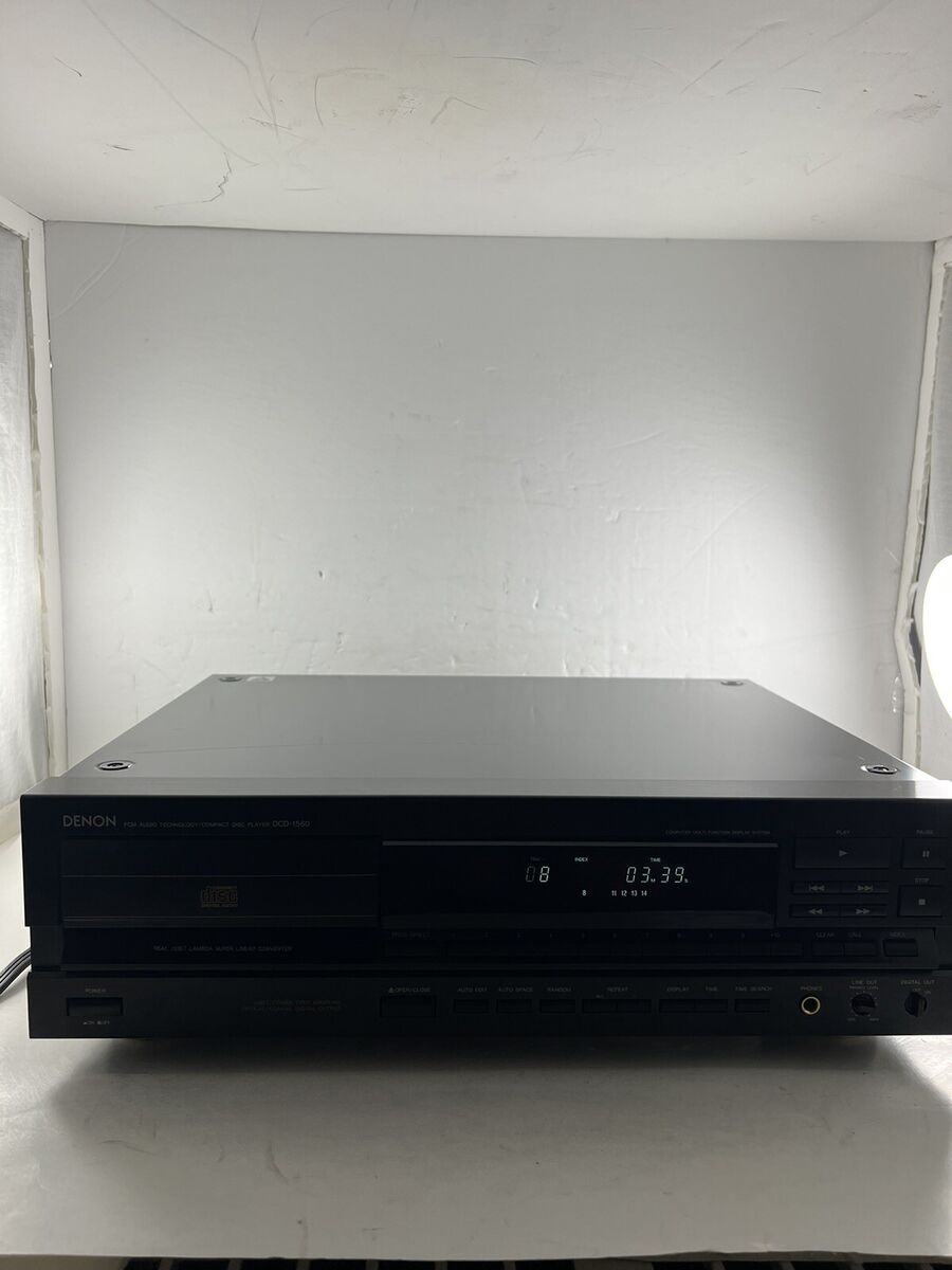 Denon DCD-1560 PCM Audio Technology CD Player Tested No Denon DCD-1560 PCM Audio Technology CD Player Tested No