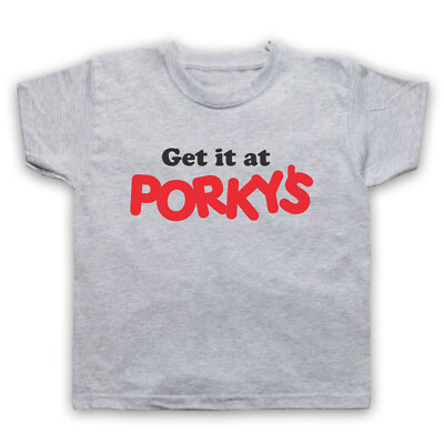GET IT AT PORKY'S ANGEL BEACH INOFFIZIELLES 80er COMEDY KINDER T-SHIRT