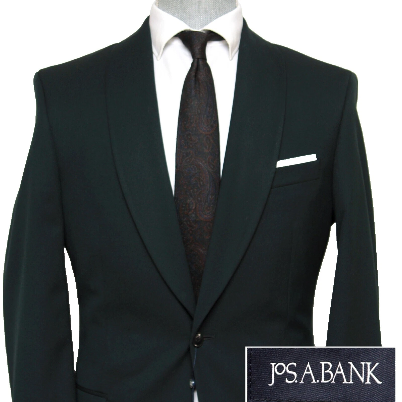 Poliéster Jos. A. Bank trajes y Blazers sólido para hombres