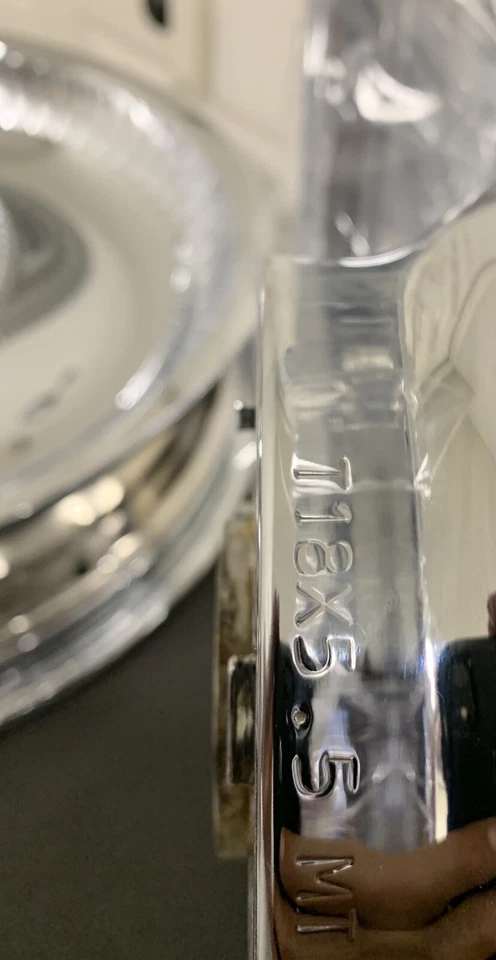 Harley Chrome Wheels VROD V-ROD VRSCA VRSCB  Rims 2002 -06 EXCHANGE Program - Image 4 of 4