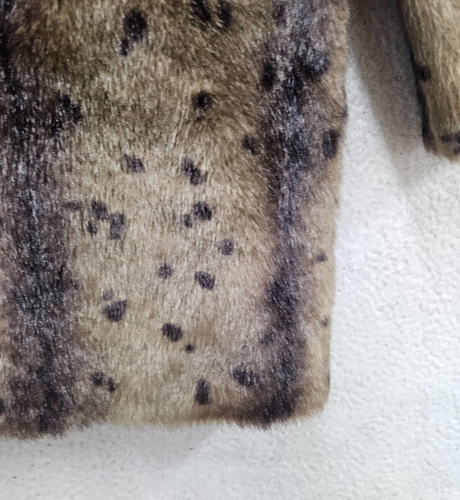 Crewcuts Outerwear Girls 4-5 Brown Animal Print Modacrylic Blend Long Sleeve Fit - Picture 16 of 19