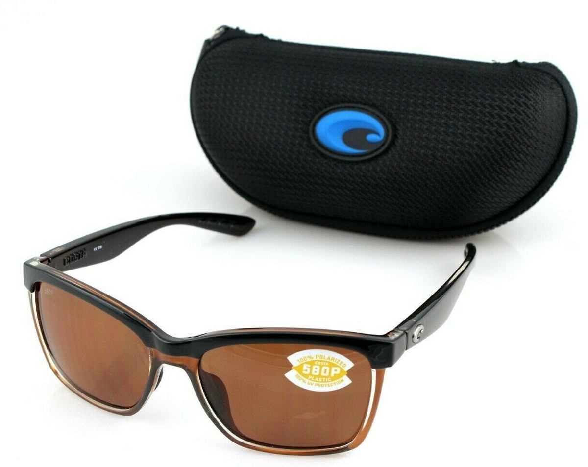 POLARIZED NEW Genuine COSTA Del Mar ANAA 580P Copper Lens