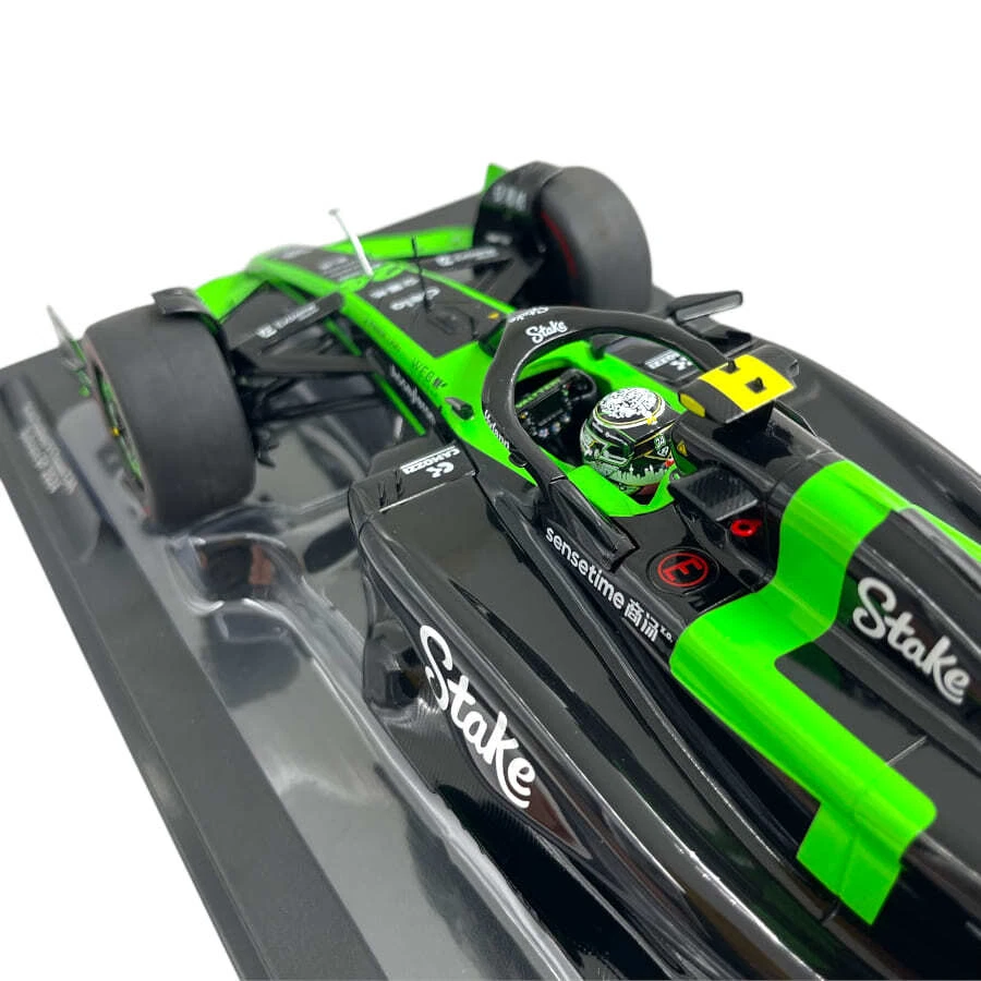 Modellino F1 Solido 1/18 Kick Sauber F1 Team C44 Bahrain Gp 2024 #24 G. Zhou - Immagine 3 di 4