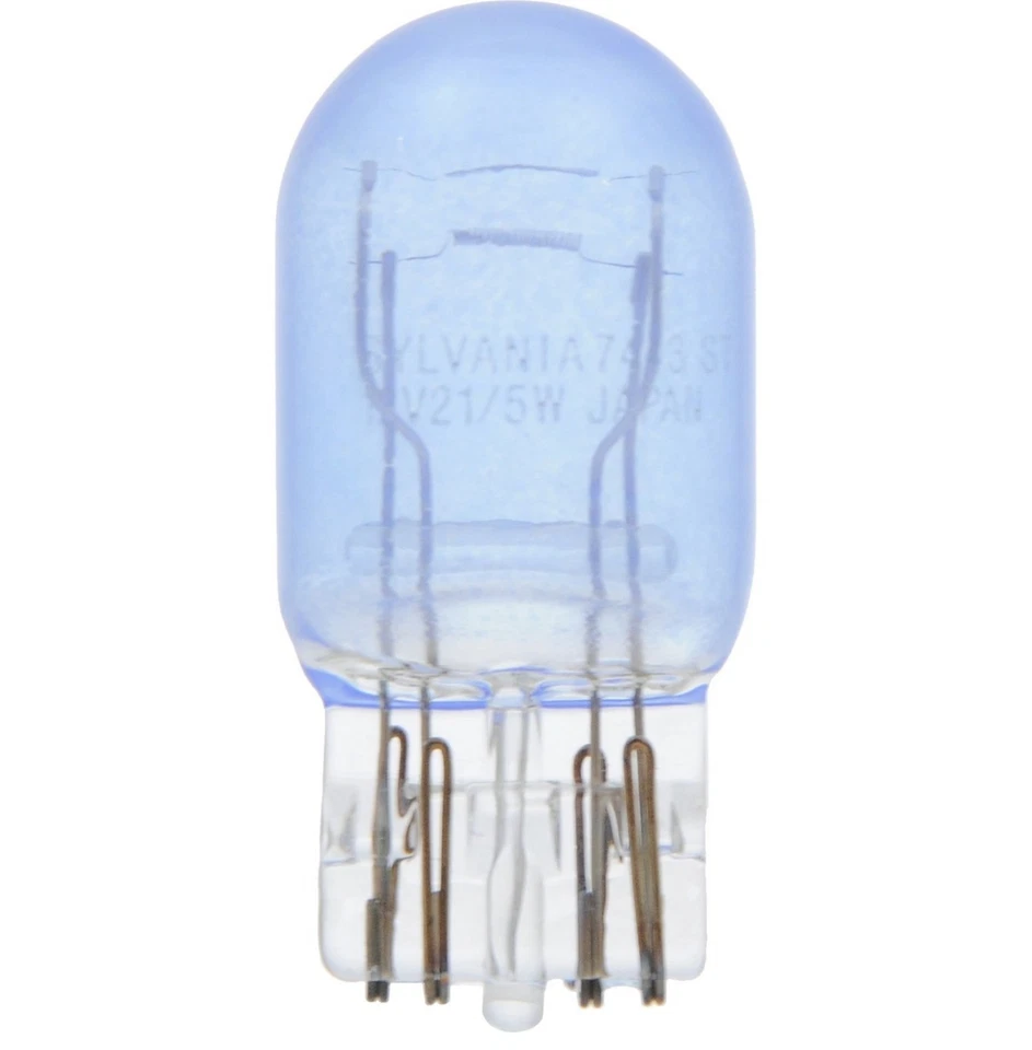 Sylvania Silverstar 7443 25/6W Two Bulbs Brake Stop Tail Parking Light Replace - Image 4 of 4