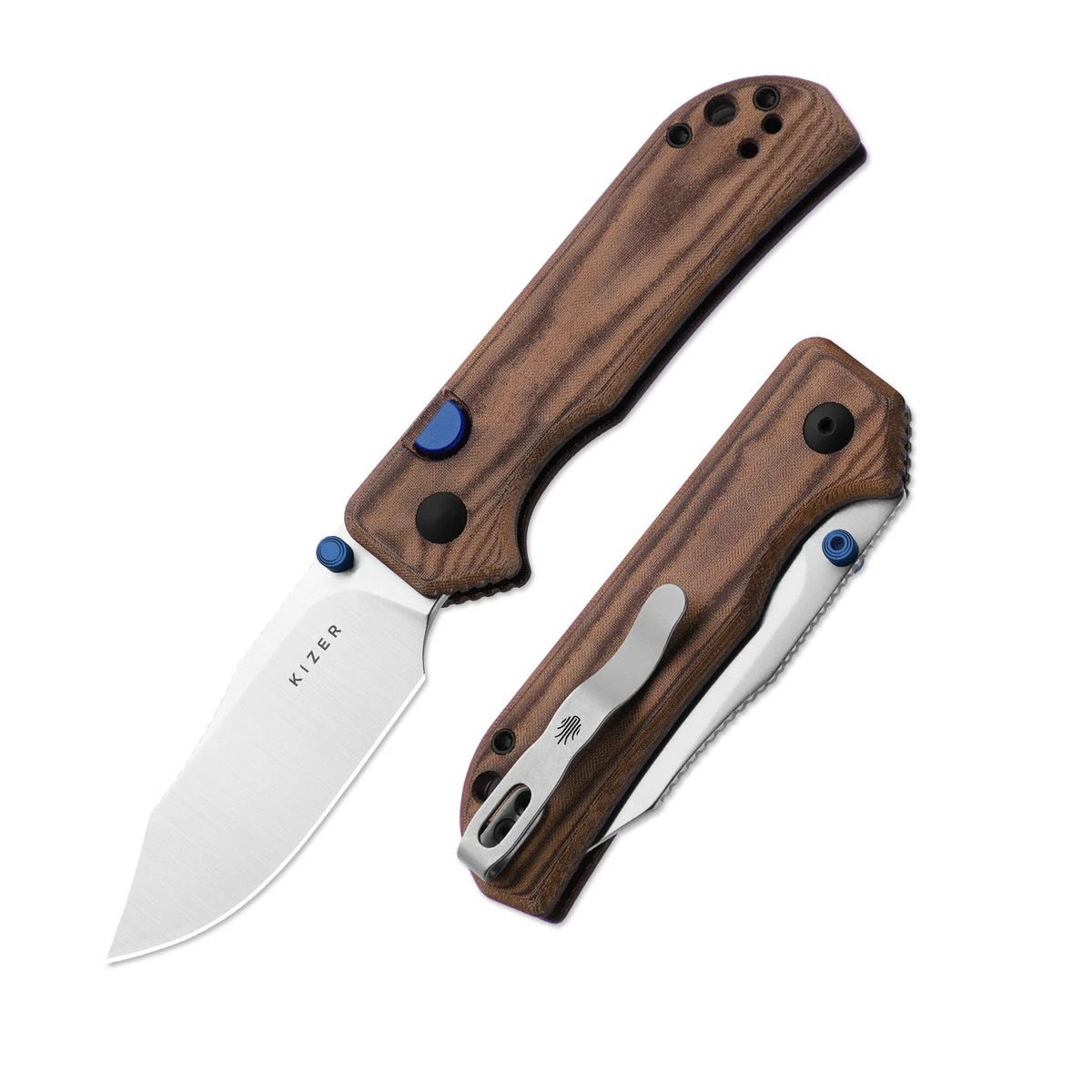 Kizer Plain Pocketknife Collectible Modern Folding Knives for sale
