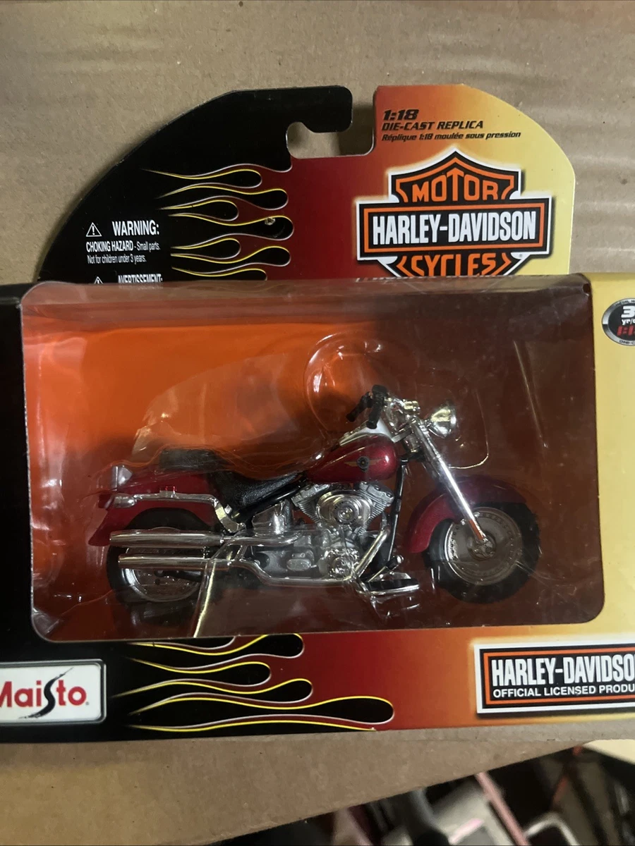 Harley-Davidson Fat Boy Plastic Contemporary Manufacture Diecast