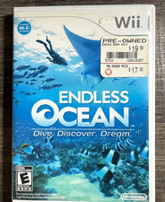 Endless Ocean (Nintendo Wii) Scuba Diving Adventure Game Tested - Acceptable