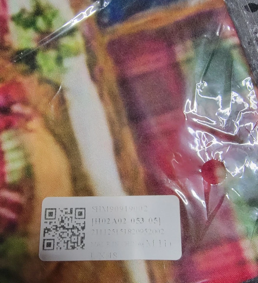 New Red Truck Collage Fabric Panel 45"L X 36"W Quilting Sewing Crafting - Image 4 of 4