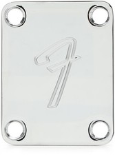 Fender 4-bolt '70's Vintage-Style Neck Plate - "F" Stamp 3-pack Bundle