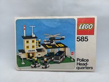 Vintage LEGO #585 Police Headquarters Instruction Book