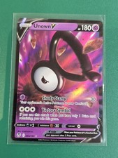 Unown V 065/195 Swsh12: Sword & Shield - Silver Tempest Holo on eBay