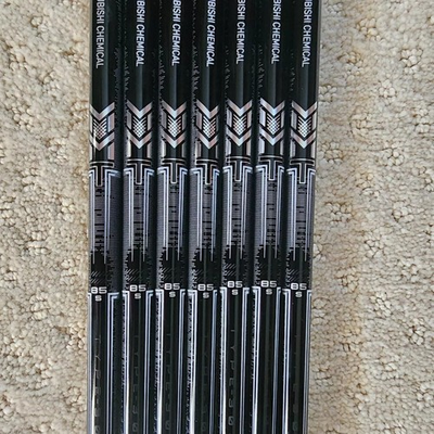 #ad NEW Uncut Mitsubishi MMT Graphite Iron Shafts 85 Stiff .355 Taper Tip 4 PW $399.99