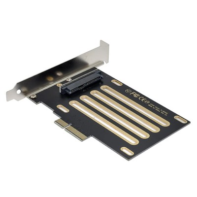 CY U.2 U2 Kit SFF-8639 to PCI-E 3.0 x4 Lane Host Adapter for Intel Motherboar...