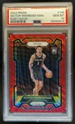 2023-24 Prizm Victor Wembanyama RC Prizms Ruby Wave #136 Spurs PSA 10