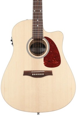 Seagull Guitars Coastline S6 Slim Cutaway Spruce Presys II Acoustic-electric
