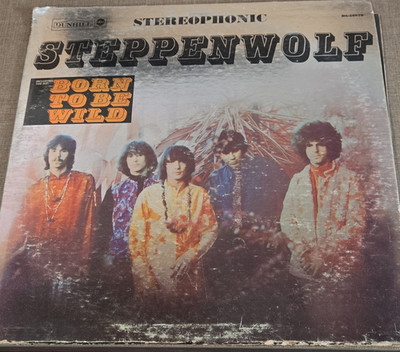 Steppenwolf Steppenwolf Dunhill 12'' Black Vinyl LP Stereo Rock DS-50029