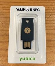 Yubico YubiKey 5 NFC USB A 2FA MFA Security Key