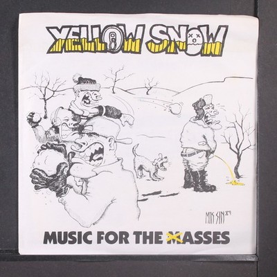 YELLOW SNOE: music for the asses WHIRLING DERVISH 7'' Single 45 RPM