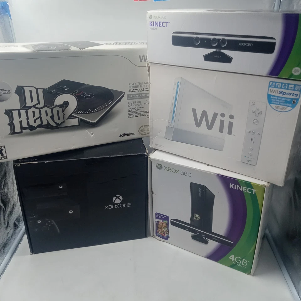 Lote Caja Nintendo Zelda PSP Xbox One Xbox 360 PS2 Switch Mario Cajas Vacías Foto 2 de 4