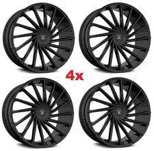 20 Gloss Black Asanti Wheels Luxury Sport Rims 5x127