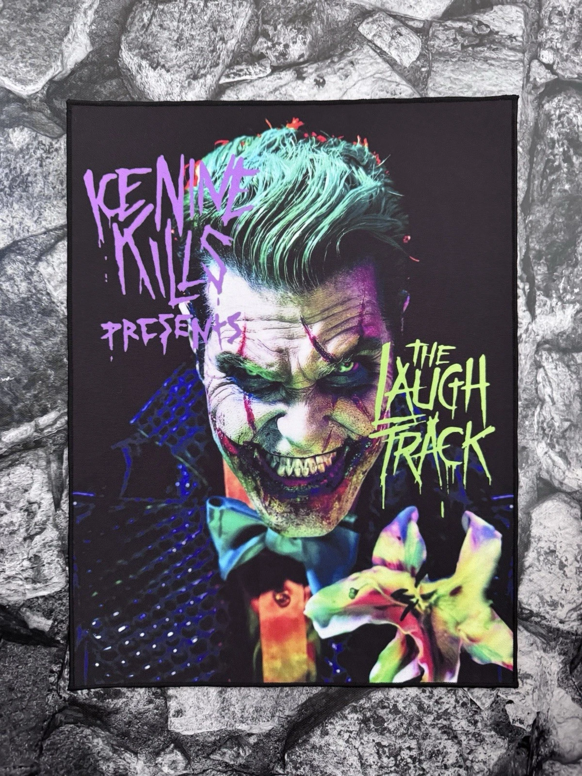 LARGE SEW ON PRINTED JACKET BACK PATCH ~ 11 x 14.5” ~ ICE NINE KILLS