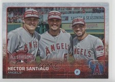 2015 Update All-Star Rainbow Foil Hector Santiago Mike Trout Albert Pujols 0b48