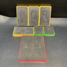 Sizzix Cuts Christmas Holiday Die-Cut Lot Of 7 Provo Craft