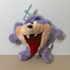 Tiny Toons Dizzy Devil Plush 1992 Stuffed Doll Toy Vtg Looney Tunes Baby Taz 90s