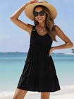 Swimsuit Cover Up Boho Sun Dress Athletic Beach Cover Ups ETCYY Casual Dress S — photo 4
