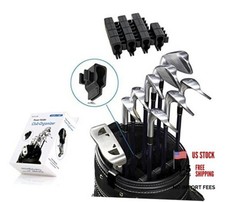 Golf Club Organizers 14pcs 1set Clip Power Holder to Protect Iron Putter on
