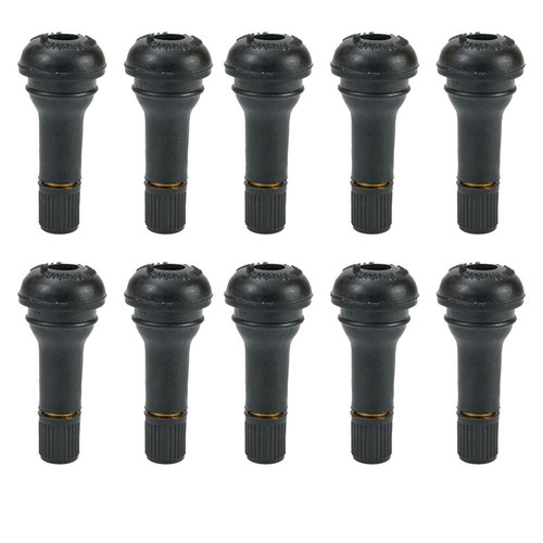 Valve Stems Tool SET Exterior Accessory 10Pcs TR413 Snap In Type Tubeless Tyre - Picture 2 of 15