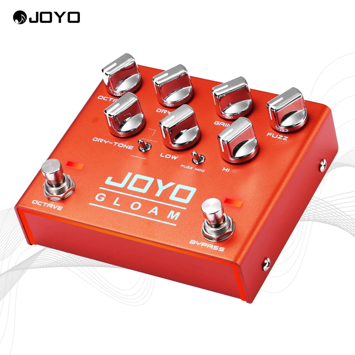 🎸 JOYO WAH-II - Pedal De Efectos Wah Y Volumen 2 En 1 Para Guitarra (Control De Frecuencia Q, True Bypass, Tamaño Compacto)