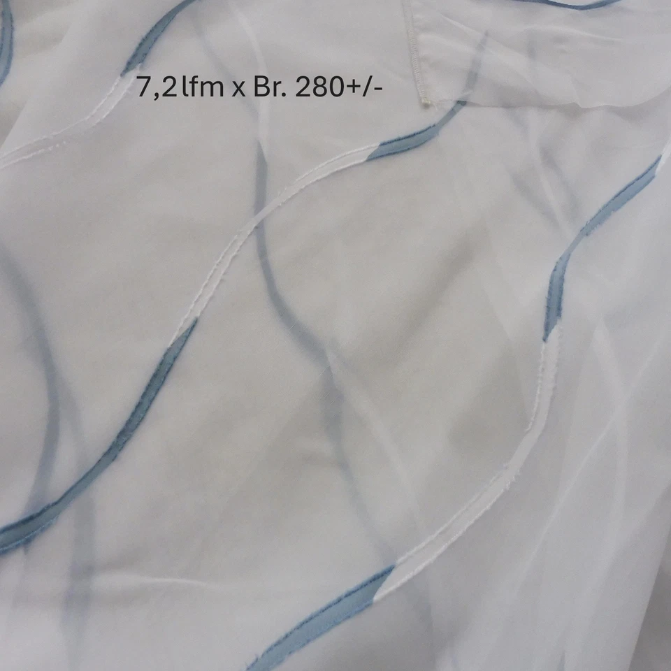 54,3 m Restmetragen Deko-u. Webgardinen, Breite 250-300cm ,  per m € 1,10 - Bild 2 von 4