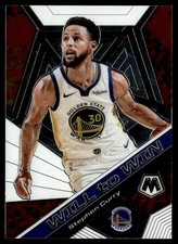 2020-21 Panini Mosaic Will to Win Stephen Curry Golden State Warriors #14