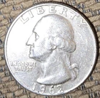 1962-D, Silver Washington Quarter