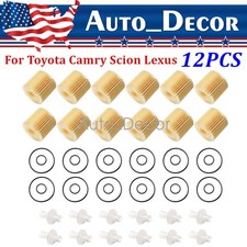04152-YZZA1 Engine Oil Filter Pack of 12 For Toyota Lexus Scion New