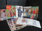 WOMEN / FAMILY KNIT / CROCHET PATTERN BOOK/LEAFLETS ~ LOT OF 32 ~ SEE LIST — photo 1
