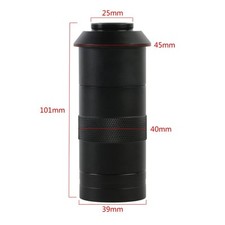 100X Industry Microscope Digital CCD Camera Lens C-Mount Objective Zoom Lens
