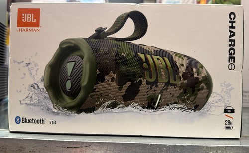 JBL Charge 6 - Portable Waterproof Bluetooth Speaker (Camo).....NEW!!!!