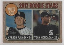 2017 Heritage Rookie Stars Chrome Refractor /568 Carson Fulmer Yoan Moncada 00jz