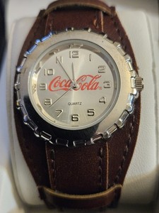 Vintage 2005 Coca-Cola Branded Quartz Watch 35mm - New Battery!